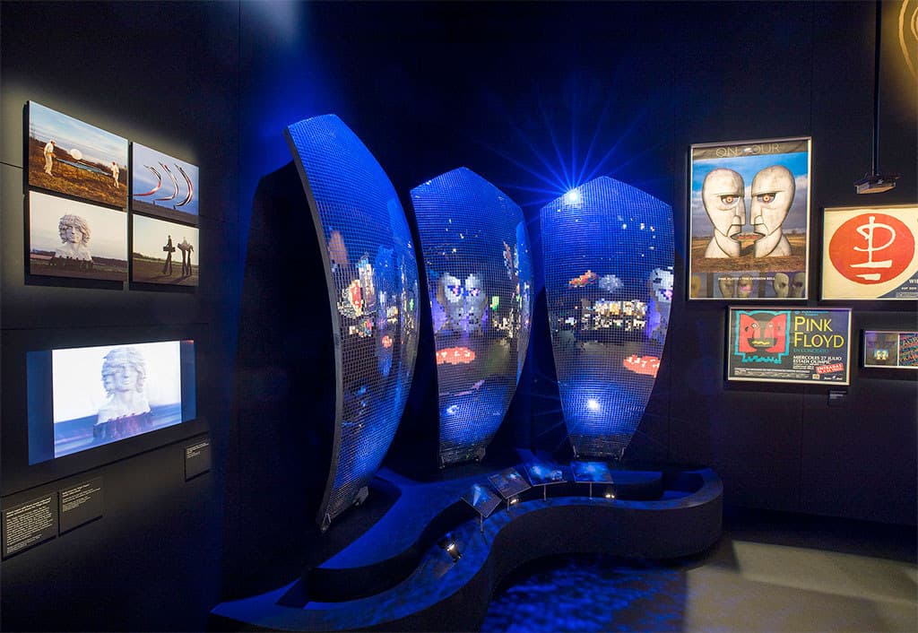 Their Mortal Remains: Pink Floyd exhibition displays – V&A Museum